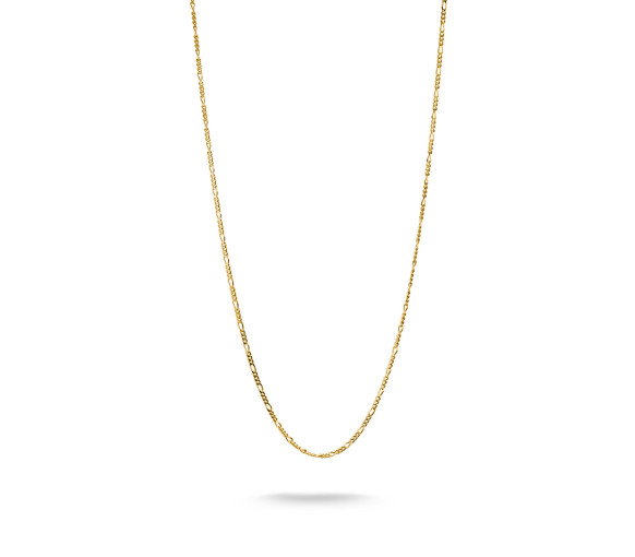 Luxoia - Thomas Sabo Charm Kette Figaro Design vergoldet - KE2329-413-39-L45v