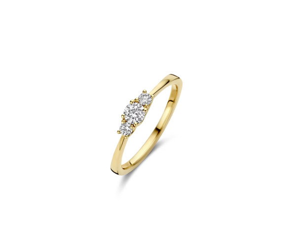Luxoia - Blush Lab Diamonds Ring 14k Gelbgold - LG1007Y