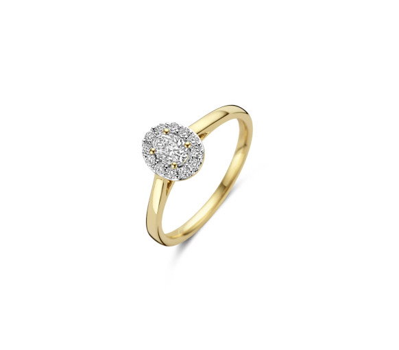 Luxoia - Blush Lab Diamonds Ring 14k Gelbgold - LG1016Y