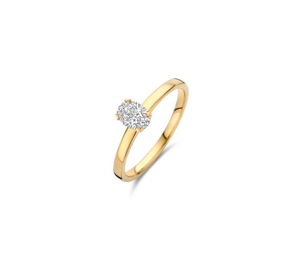 Luxoia - Blush Lab Diamonds Ring 14k Gelbgold - LG1019Y