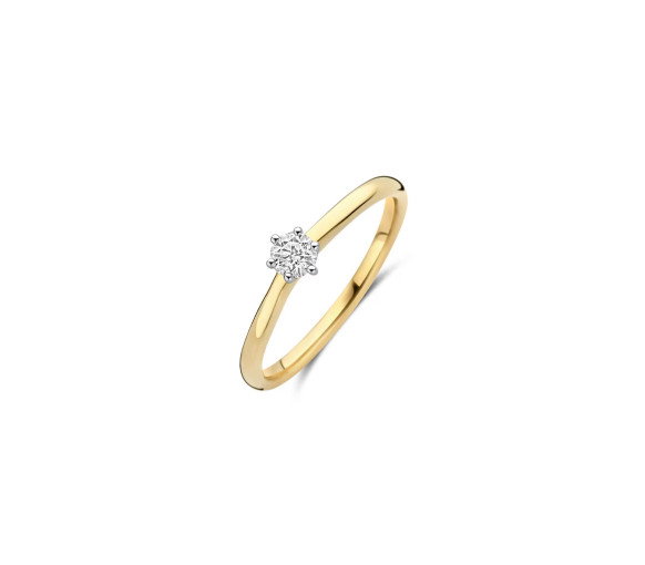 Luxoia - Blush Lab Diamonds Ring 14k Gelbgold - LG1036B