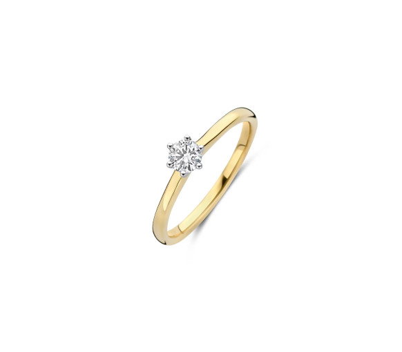 Luxoia - Blush Lab Diamonds Ring 14k Gelbgold - LG1037B