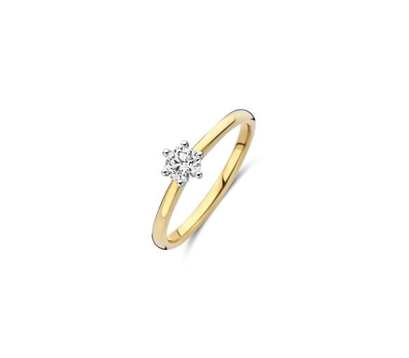 Luxoia - Blush Lab Diamonds Ring 14k Gelbgold - LG1038B