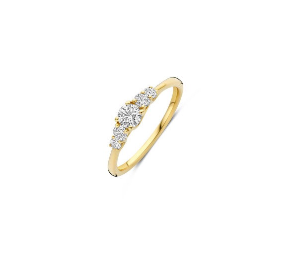 Blush Lab Diamonds Ring 14k Gelbgold - LG1044Y