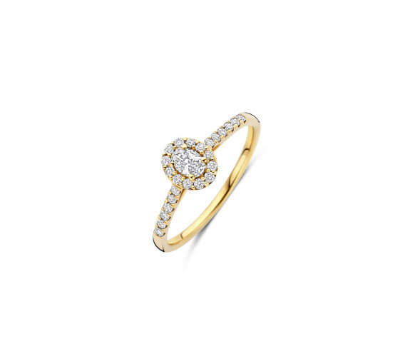 Blush Lab Diamonds Ring 14k Gelbgold - LG1045Y