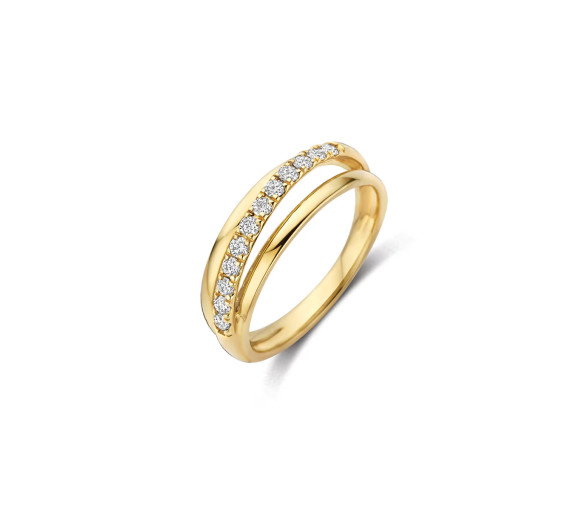 Luxoia - Blush Lab Diamonds Ring 14k Gelbgold - LG1056Y