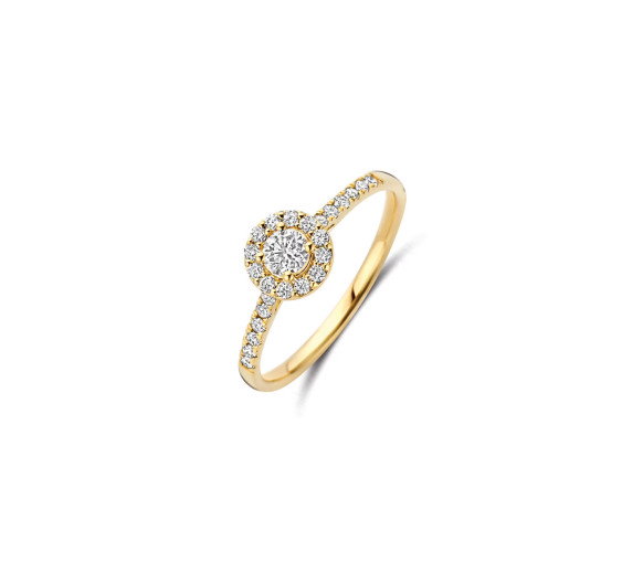 Luxoia - Blush Lab Diamonds Ring 14k Gelbgold - LG1058Y