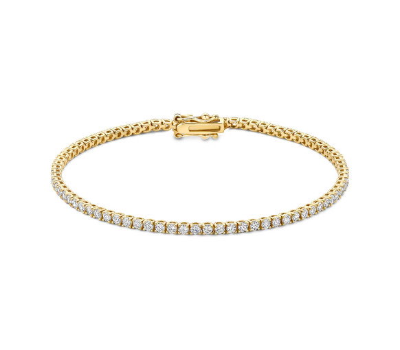 Luxoia - Blush Lab Diamonds Armband 14k Gelbgold - LG2005Y