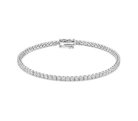 Luxoia - Blush Lab Diamonds Armband 14k Weissgold - LG2006W