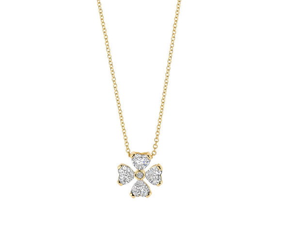 Luxoia - Blush Lab Diamonds Halskette 14k Gelbgold - LG3017Y