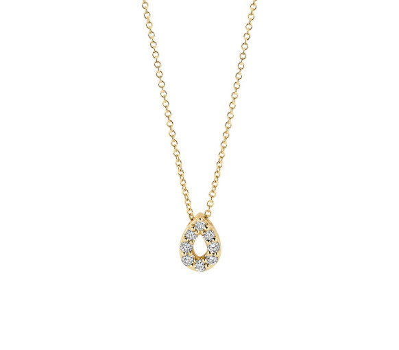 Luxoia - Blush Lab Diamonds Halskette 14k Gelbgold - LG3018Y