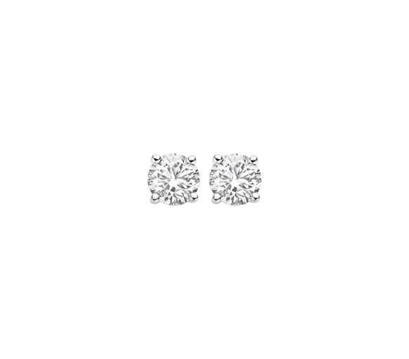 Luxoia - Blush Lab Diamonds Ohrstecker 14k Weissgold - LG7002W