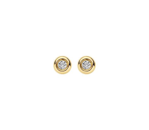Luxoia - Blush Lab Diamonds Ohrstecker 14k Gelbgold - LG7005Y