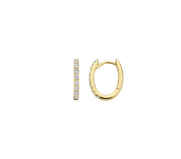 Luxoia - Blush Lab Diamonds Ohrringe 14k Gelbgold - LG7006Y