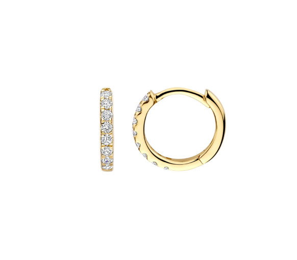 Luxoia - Blush Lab Diamonds Ohrringe 14k Gelbgold - LG7029Y