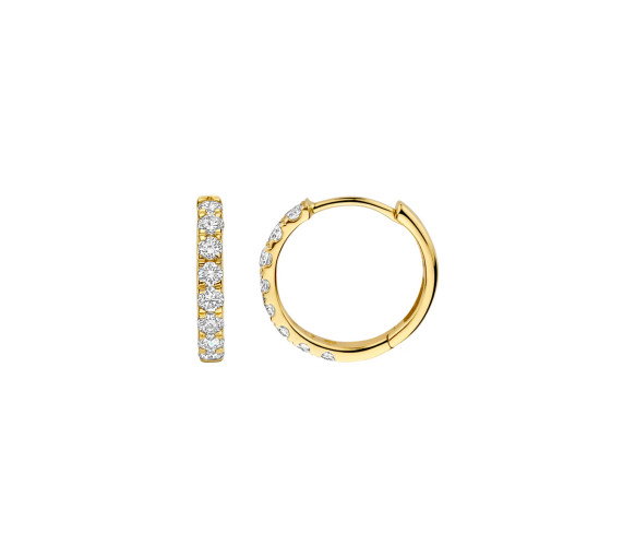 Luxoia - Blush Lab Diamonds Ohrringe 14k Gelbgold - LG7032Y