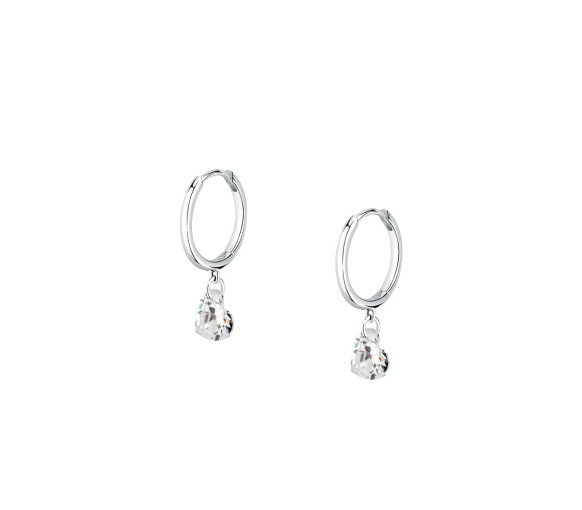 Luxoia - La Petite Story Collection Silver Heart Ohrringe - LPS01AWV08
