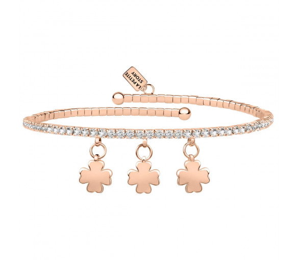 Luxoia - ﻿La Petite Story Lux Bangles 4 Leaf Clover Armreif - LPS05AQC12