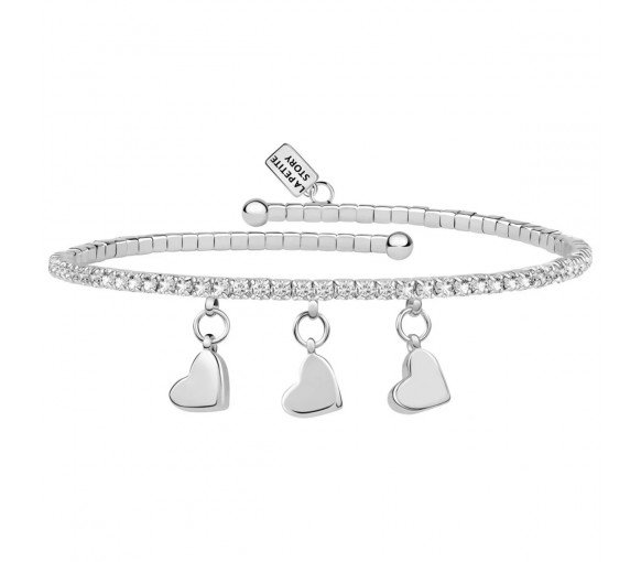 Luxoia - ﻿La Petite Story Lux Bangles Hearts Armreif - LPS05AQC13