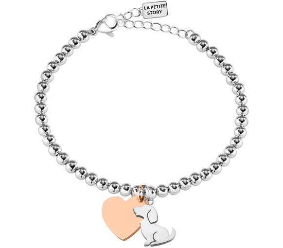 Luxoia - La Petite Story Family Dog & Heart Armband - LPS05AQI02