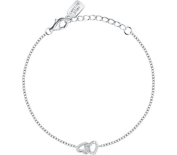 Luxoia - La Petite Story Collection Silver Heart Armband - LPS05AWV01
