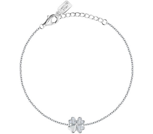 Luxoia - La Petite Story Collection Silver Clover Armband - LPS05AWV23