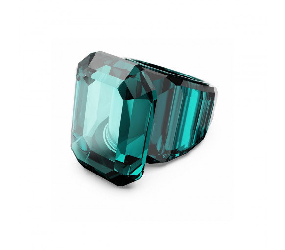 Luxoia - Swarovski Lucent Cocktail Ring Oktagon Schliff Grün