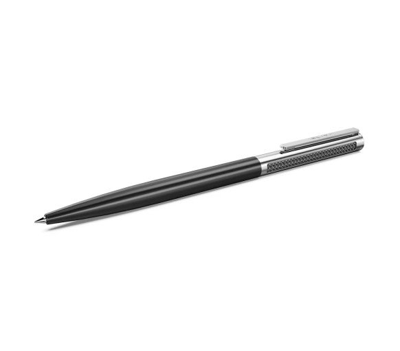 Luxoia - Swarovski Matrix Tennis Ballpoint Pen Black lacquered chrome plated - 5760146