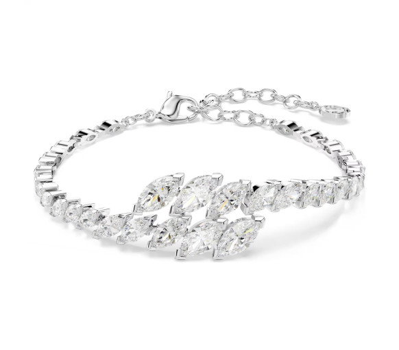 Luxoia - Swarovski Braccialetto Mesmera Taglio Marquise Bianco Placcato rodio - 5748014