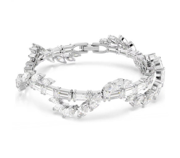 Luxoia - Swarovski Braccialetto Mesmera Taglio misto Bianco Placcato rodio - 5754818