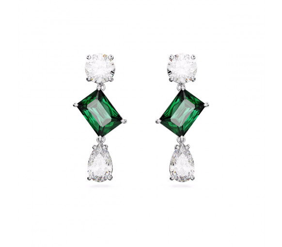 Luxoia - Swarovski Mesmera Drop Ohrhänger Verschiedene Schliffe Grün - 5665878