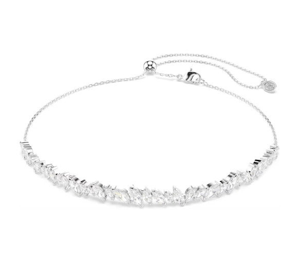 Luxoia - Swarovski Collana Mesmera Taglio Marquise Bianco Placcato rodio - 5755905