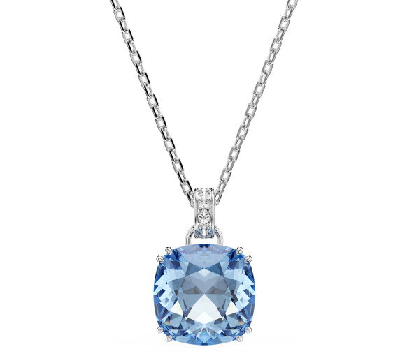 Luxoia - Swarovski Collana Millenia Taglio Cushion Blu Placcato rodio - 5760057