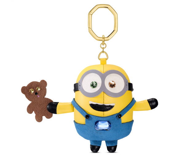 Luxoia - Swarovski Minions Handtaschen Charm Mehrfarbig  Goldlegierungsschicht - 5745866