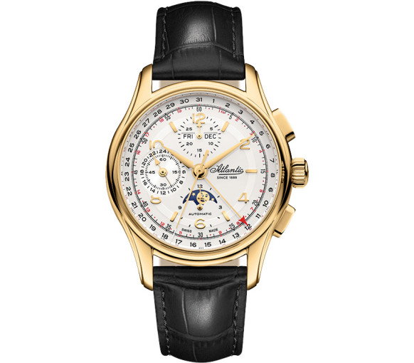 Luxoia - Atlantic Worldmaster Automatic Moonphase Chronograph Limited Edition - 52851.45.25