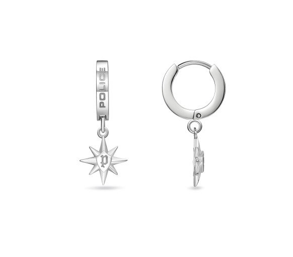 Luxoia - Police Boucles d'oreilles Octogram - PEAGE0038301