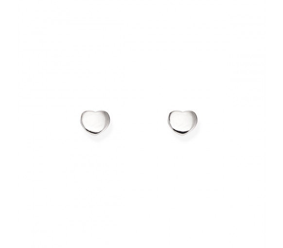 Luxoia - Amen Rounded Heart Ohrstecker - ORCUB