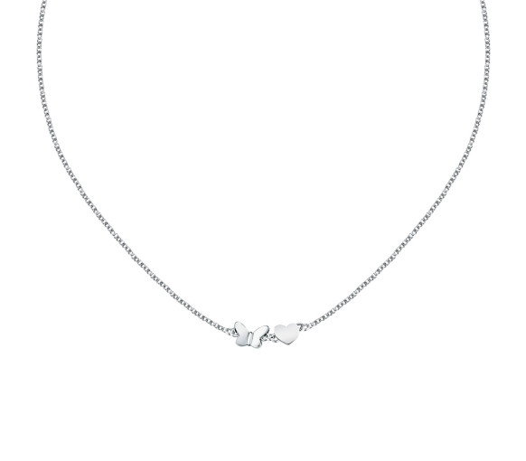 Luxoia - Morellato Passioni Butterfly Heart Halskette - SAUN32