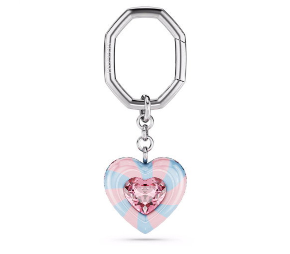 Luxoia - Swarovski Dulcis Schlüsselanhänger Herzschliff Herz Mehrfarbig Rhodiniert - 5713882