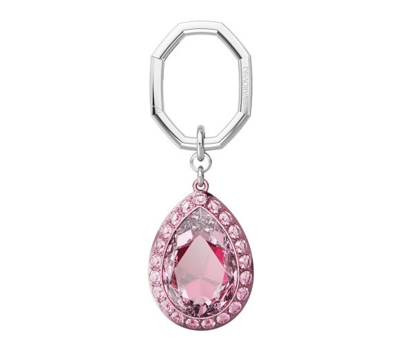 Luxoia - Swarovski Schlüsselanhänger Tropfenschliff Rosa - 5666646