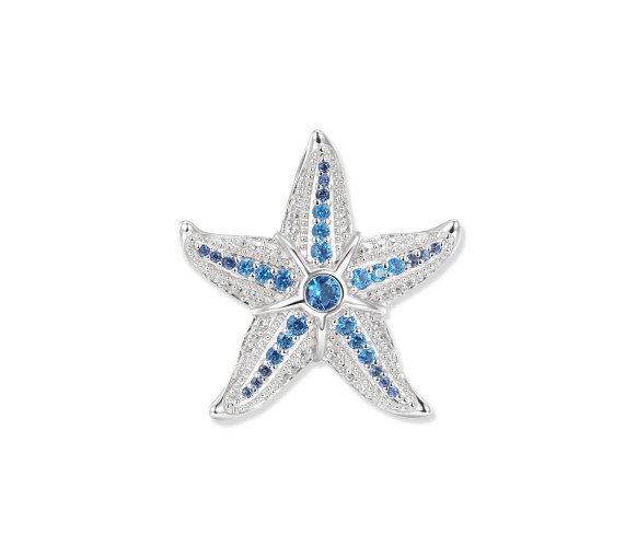 Luxoia - Seinerzeit Sonja Blue Seestern Anhänger - SZA-3994-478