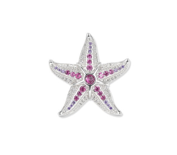 Luxoia - Seinerzeit Sonja Pink Seestern Anhänger - SZA-3998-478