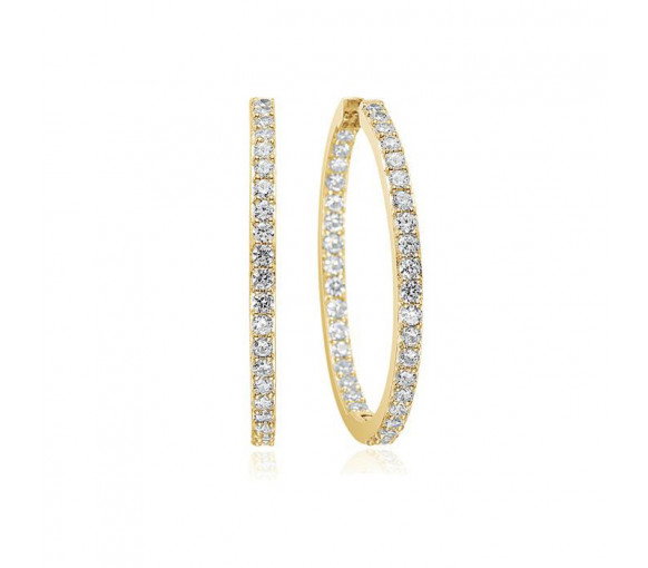 Luxoia - Sif Jakobs Bovalino Ohrringe - SJ-E1790-CZ(YG)