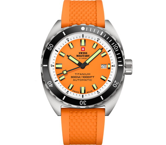 Luxoia - Swiss Military by Chrono Automatic Titanium 300 Lightweight - SMA34100.10