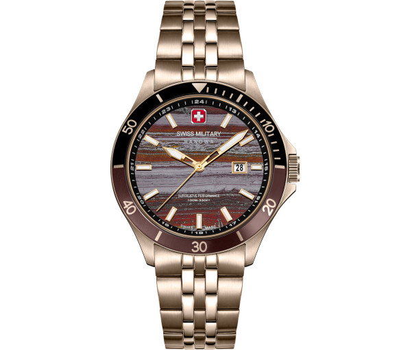 Luxoia - Swiss Military Hanowa Flagship Tiger Iron - SMWGH0008310