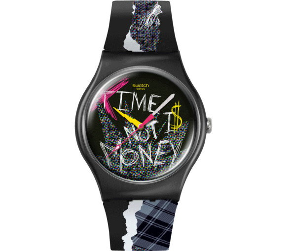 Luxoia - Swatch Blank Check Pay! - SO32B122-5300