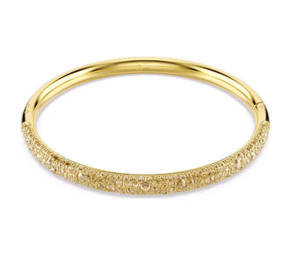 Luxoia - Swarovski Sublima Bangle Snow pavé White Gold tone plated