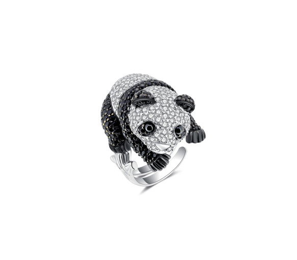 Luxoia - Seinerzeit Moji Panda Ring - SZA-1990-197