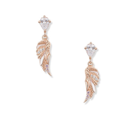 Luxoia - Seinerzeit Selena Schwan Ohrstecker - SZA-2980-442