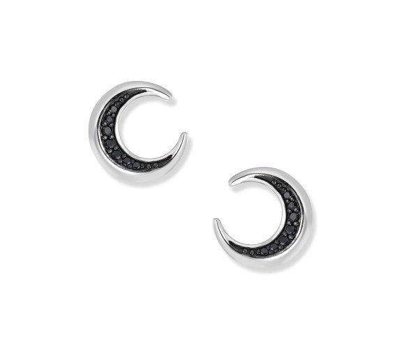 Luxoia - Seinerzeit Muna Shadow Mond Ohrstecker - SZA-2991-462